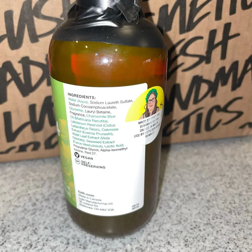 LUSH Fantabulosa Shower Gel 250ml 8.4 fl oz NEW April 2026 Kitchen Box Exclusive